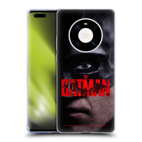 The Batman Posters Close Up Soft Gel Case for Huawei Mate 40 Pro 5G