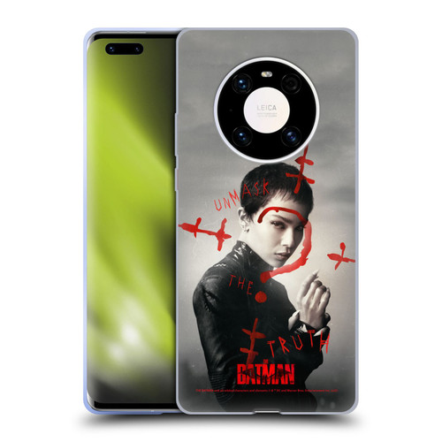 The Batman Posters Catwoman Unmask The Truth Soft Gel Case for Huawei Mate 40 Pro 5G
