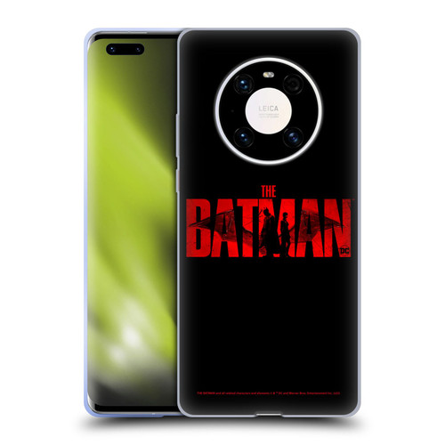 The Batman Posters Logo Soft Gel Case for Huawei Mate 40 Pro 5G