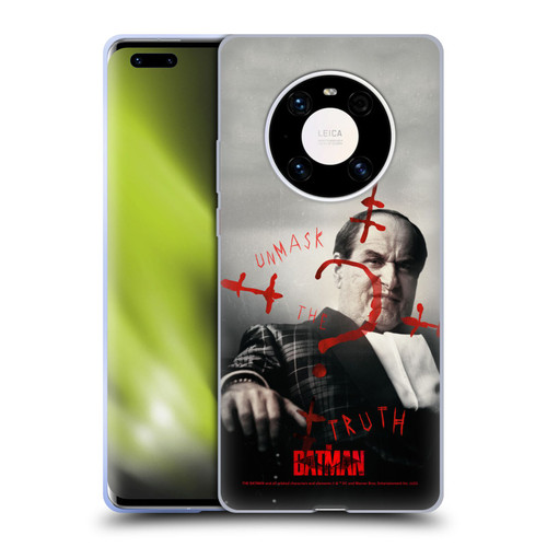 The Batman Posters Penguin Unmask The Truth Soft Gel Case for Huawei Mate 40 Pro 5G