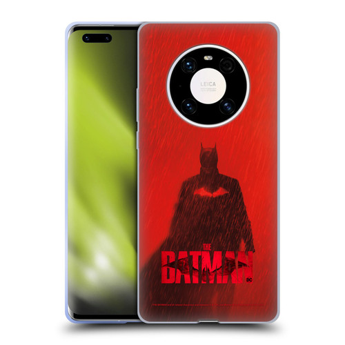 The Batman Posters Red Rain Soft Gel Case for Huawei Mate 40 Pro 5G