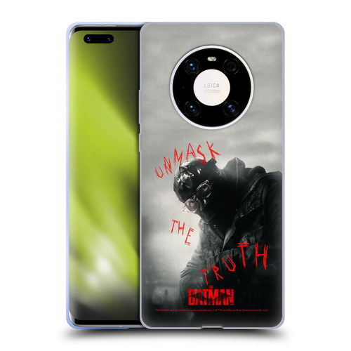 The Batman Posters Riddler Unmask The Truth Soft Gel Case for Huawei Mate 40 Pro 5G