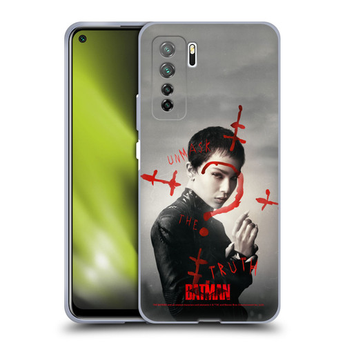 The Batman Posters Catwoman Unmask The Truth Soft Gel Case for Huawei Nova 7 SE/P40 Lite 5G