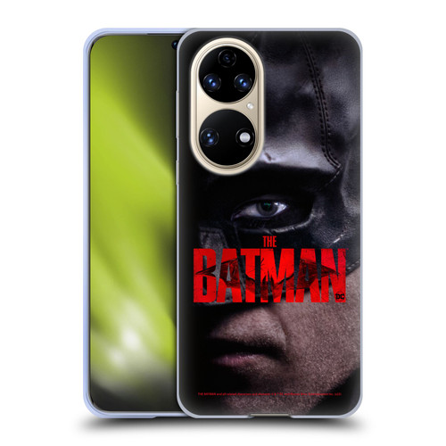 The Batman Posters Close Up Soft Gel Case for Huawei P50