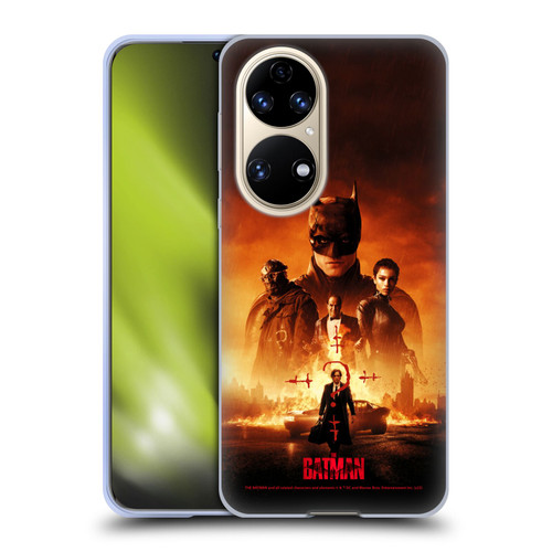The Batman Posters Group Soft Gel Case for Huawei P50