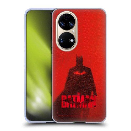 The Batman Posters Red Rain Soft Gel Case for Huawei P50