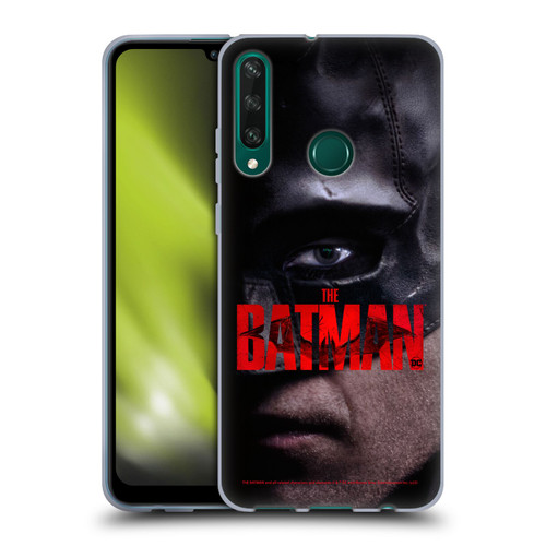 The Batman Posters Close Up Soft Gel Case for Huawei Y6p