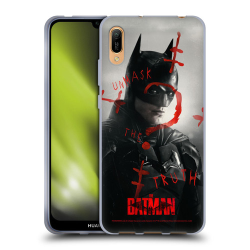 The Batman Posters Unmask The Truth Soft Gel Case for Huawei Y6 Pro (2019)
