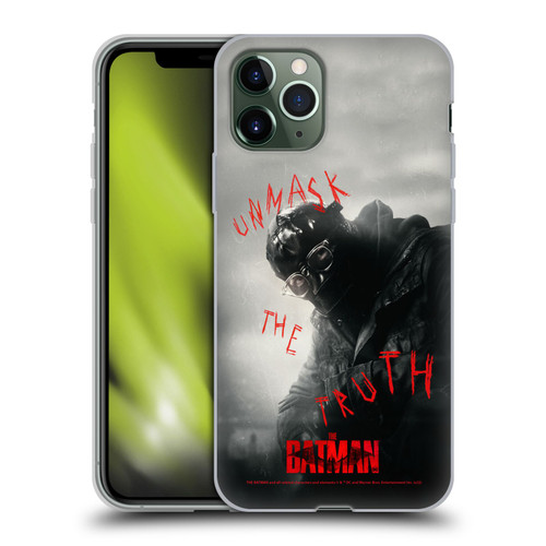 The Batman Posters Riddler Unmask The Truth Soft Gel Case for Apple iPhone 11 Pro