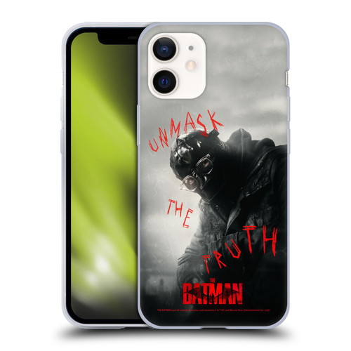 The Batman Posters Riddler Unmask The Truth Soft Gel Case for Apple iPhone 12 Mini