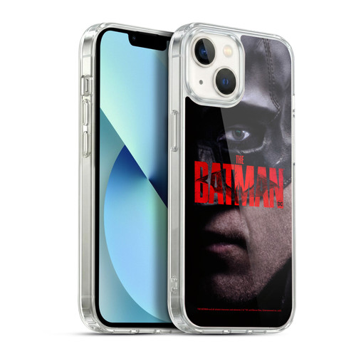 The Batman Posters Close Up Soft Gel Case for Apple iPhone 13