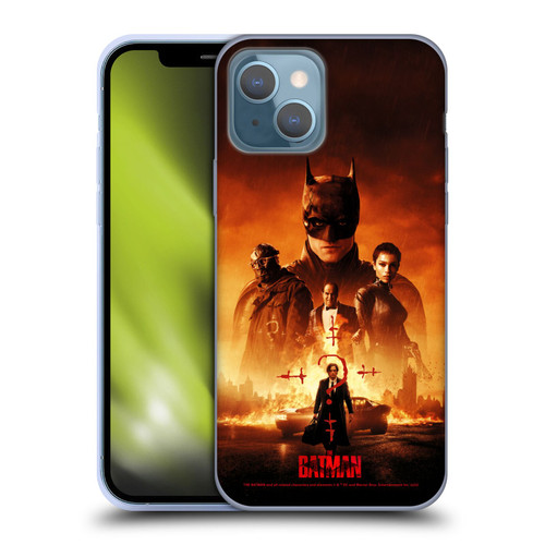 The Batman Posters Group Soft Gel Case for Apple iPhone 13