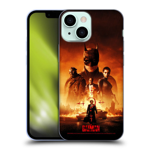 The Batman Posters Group Soft Gel Case for Apple iPhone 13 Mini