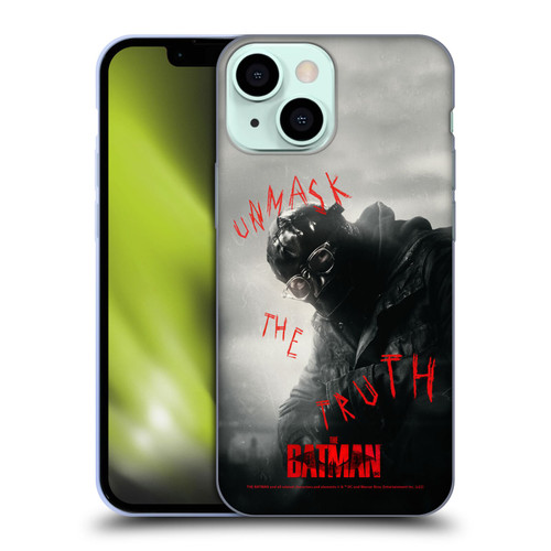 The Batman Posters Riddler Unmask The Truth Soft Gel Case for Apple iPhone 13 Mini