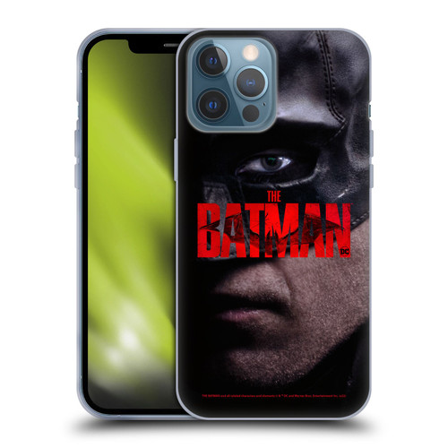 The Batman Posters Close Up Soft Gel Case for Apple iPhone 13 Pro Max