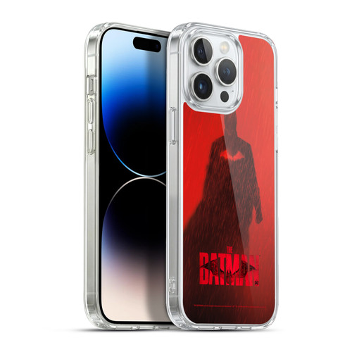 The Batman Posters Red Rain Soft Gel Case for Apple iPhone 13 Pro Max & MagSafe