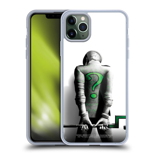 Batman Arkham City Villains Riddler Soft Gel Case for Apple iPhone 11 Pro Max