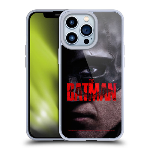 The Batman Posters Close Up Soft Gel Case for Apple iPhone 13 Pro