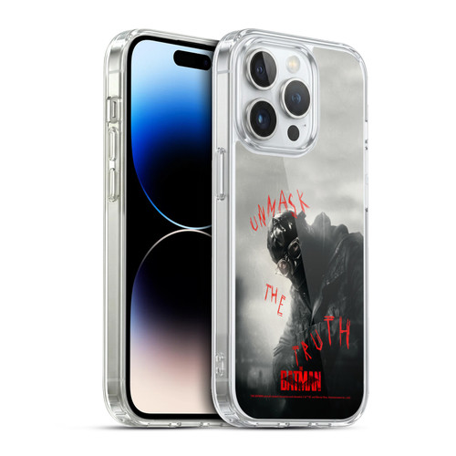 The Batman Posters Riddler Unmask The Truth Soft Gel Case for Apple iPhone 13 Pro & MagSafe