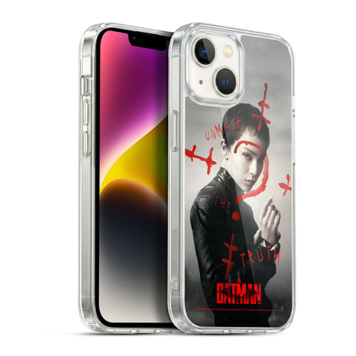 The Batman Posters Catwoman Unmask The Truth Soft Gel Case for Apple iPhone 14