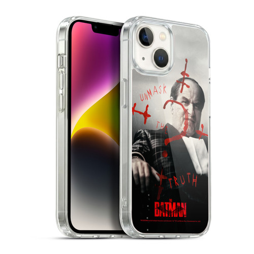 The Batman Posters Penguin Unmask The Truth Soft Gel Case for Apple iPhone 14