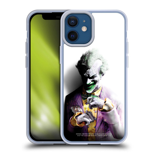 Batman Arkham City Villains Joker Soft Gel Case for Apple iPhone 12 Mini