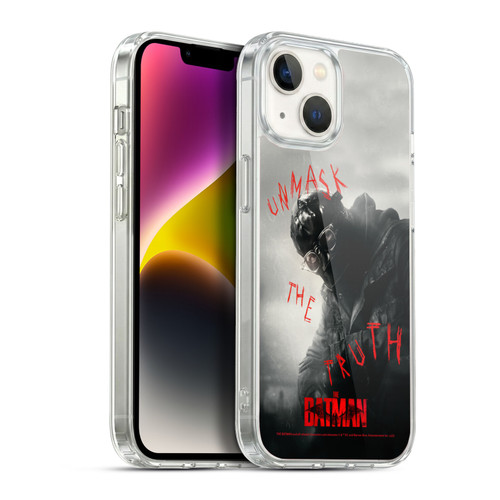 The Batman Posters Riddler Unmask The Truth Soft Gel Case for Apple iPhone 14