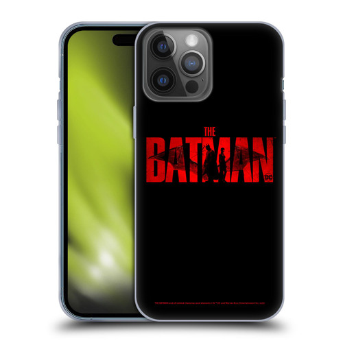 The Batman Posters Logo Soft Gel Case for Apple iPhone 14 Pro Max