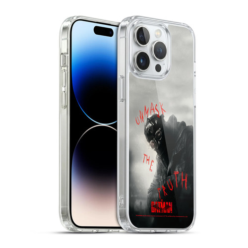 The Batman Posters Riddler Unmask The Truth Soft Gel Case for Apple iPhone 14 Pro Max & MagSafe