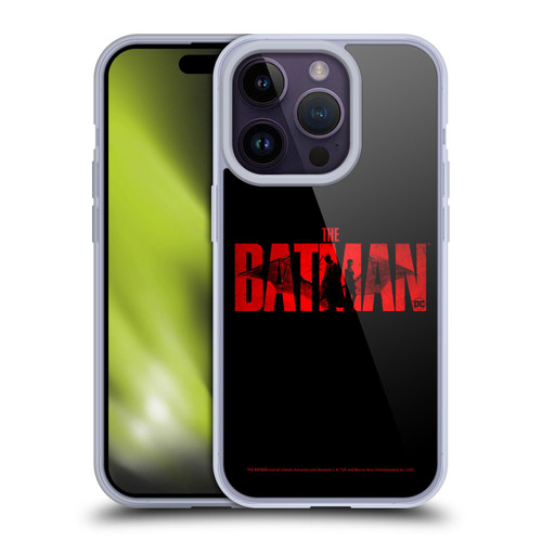 The Batman Posters Logo Soft Gel Case for Apple iPhone 14 Pro