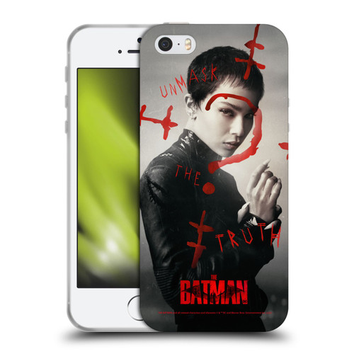 The Batman Posters Catwoman Unmask The Truth Soft Gel Case for Apple iPhone 5 / 5s / iPhone SE 2016