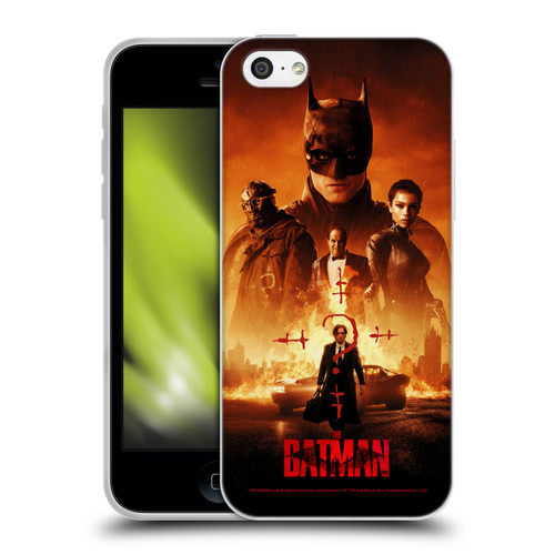 The Batman Posters Group Soft Gel Case for Apple iPhone 5c