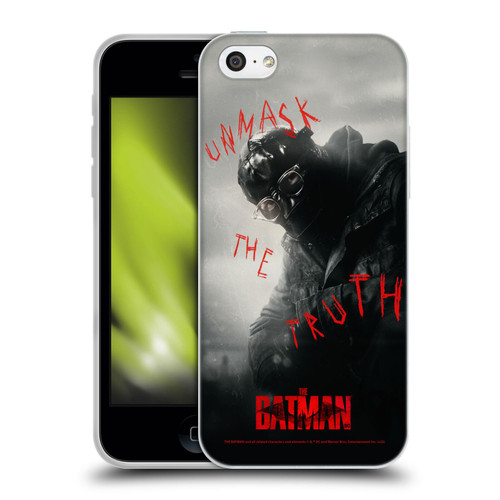 The Batman Posters Riddler Unmask The Truth Soft Gel Case for Apple iPhone 5c