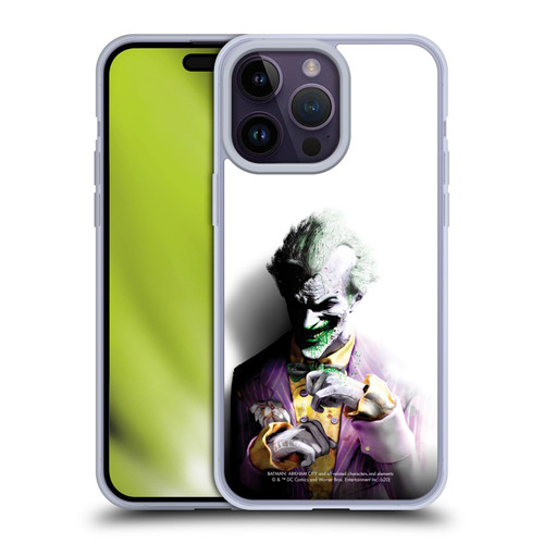 Batman Arkham City Villains Joker Soft Gel Case for Apple iPhone 14 Pro Max