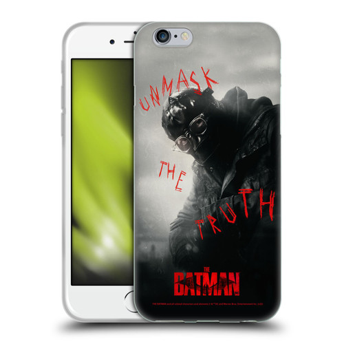 The Batman Posters Riddler Unmask The Truth Soft Gel Case for Apple iPhone 6 / iPhone 6s