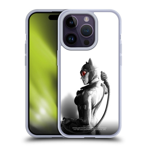 Batman Arkham City Villains Catwoman Soft Gel Case for Apple iPhone 14 Pro