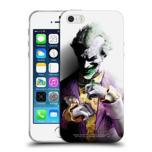 Batman Arkham City Villains Joker Soft Gel Case for Apple iPhone 5 / 5s / iPhone SE 2016
