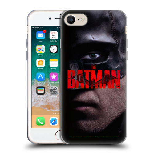 The Batman Posters Close Up Soft Gel Case for Apple iPhone 7 / 8 / SE 2020 & 2022