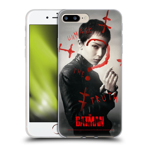 The Batman Posters Catwoman Unmask The Truth Soft Gel Case for Apple iPhone 7 Plus / iPhone 8 Plus