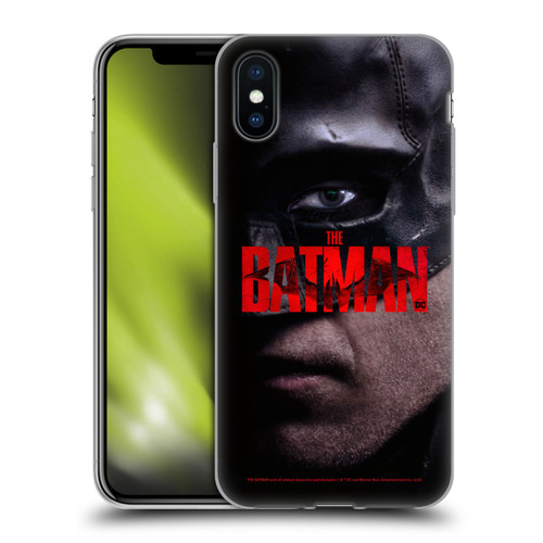 The Batman Posters Close Up Soft Gel Case for Apple iPhone X / iPhone XS