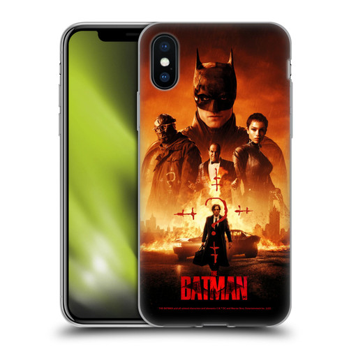 The Batman Posters Group Soft Gel Case for Apple iPhone X / iPhone XS
