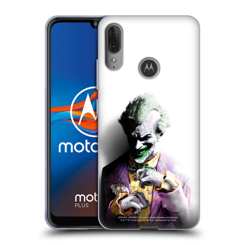 Batman Arkham City Villains Joker Soft Gel Case for Motorola Moto E6 Plus