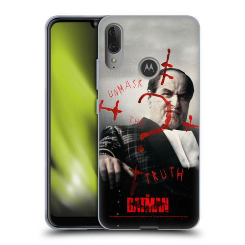 The Batman Posters Penguin Unmask The Truth Soft Gel Case for Motorola Moto E6 Plus