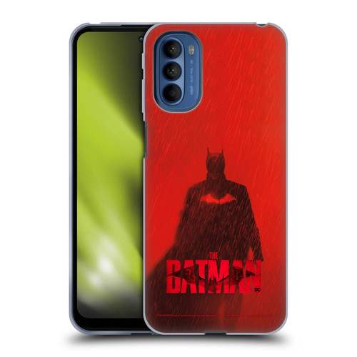 The Batman Posters Red Rain Soft Gel Case for Motorola Moto G41