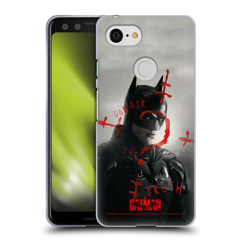 The Batman Posters Unmask The Truth Soft Gel Case for Google Pixel 3