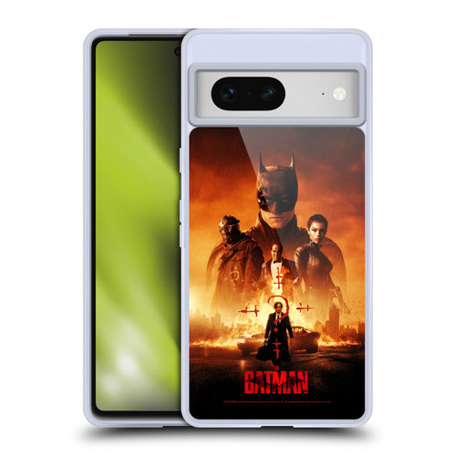 The Batman Posters Group Soft Gel Case for Google Pixel 7