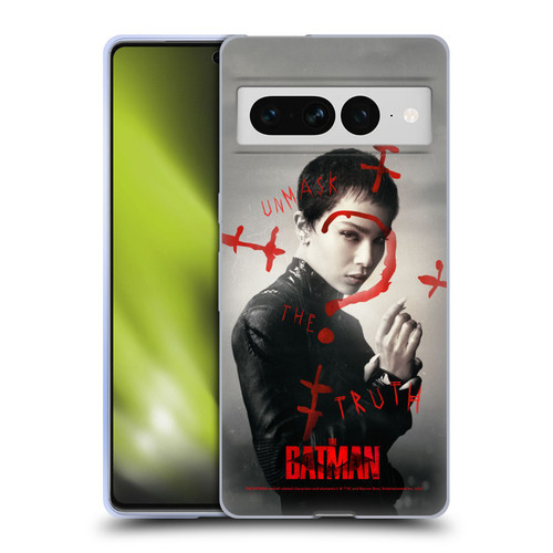 The Batman Posters Catwoman Unmask The Truth Soft Gel Case for Google Pixel 7 Pro