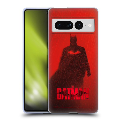 The Batman Posters Red Rain Soft Gel Case for Google Pixel 7 Pro