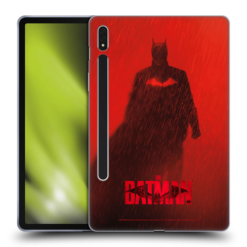 The Batman Posters Red Rain Soft Gel Case for Samsung Galaxy Tab S8