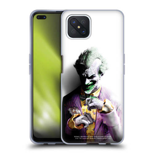 Batman Arkham City Villains Joker Soft Gel Case for OPPO Reno4 Z 5G